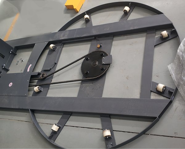 纏繞機底盤結(jié)構(gòu)